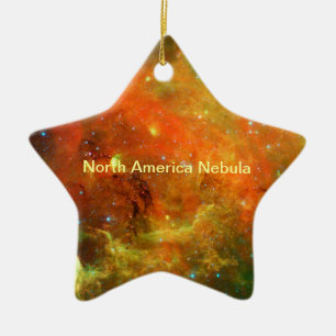 Nordamerika Nebula Julgransprydnad Keramik