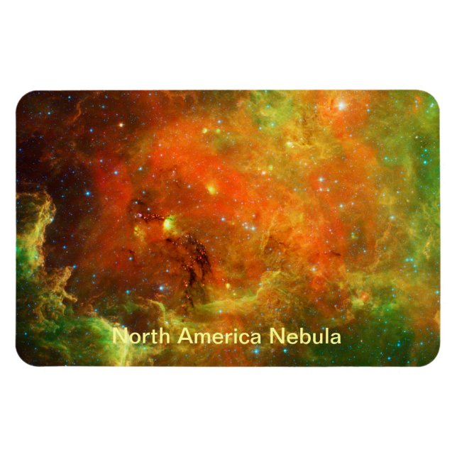 Nordamerika Nebula Magnet (Horisontell)