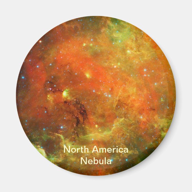 Nordamerika Nebula Magnet (Framsidan)
