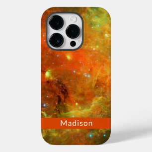 Nordamerika Nebula Orange Grönt ditt namn