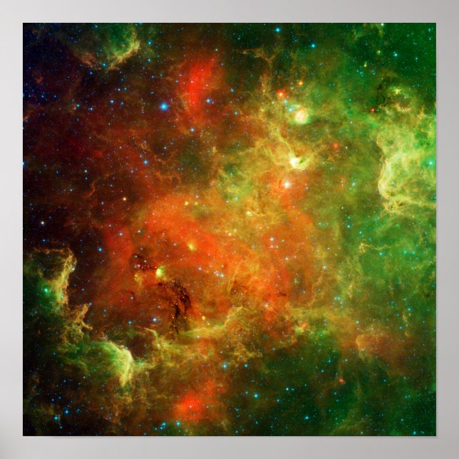 Nordamerika Nebula Space NASA Poster (Framsidan)