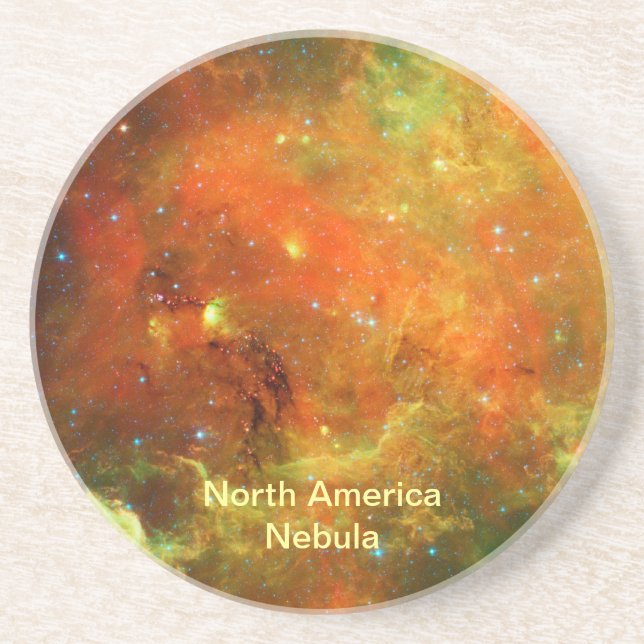 Nordamerika Nebula Underlägg Sandsten (Framsidan)