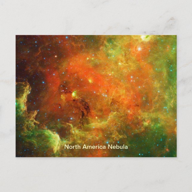Nordamerika Nebula Vykort (Framsida)