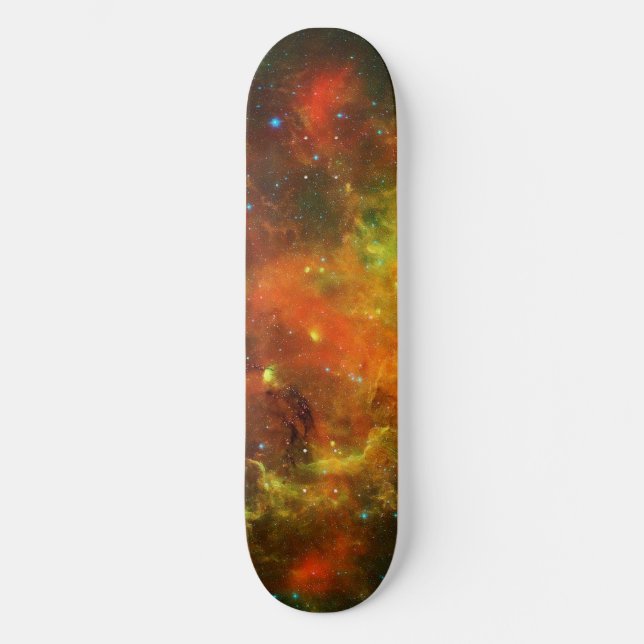 Nordamerika och Pelican Nebulae Skateboard Bräda 21,5 Cm (Framsida)