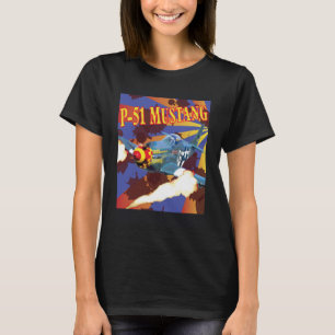 Nordamerika P 51 Mustang T Shirt