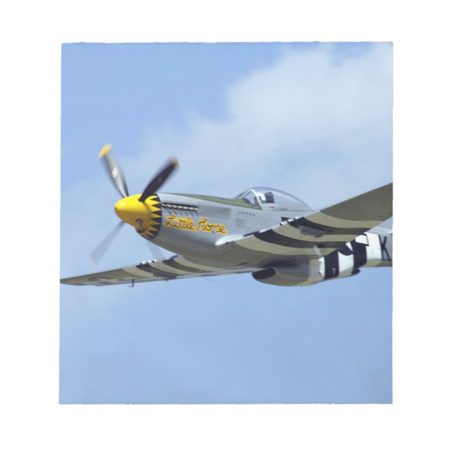 Nordamerika P-51D Mustang, Little Horse Anteckningsblock (Framsida)