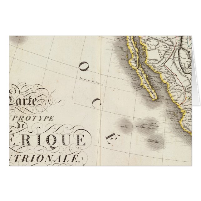 Nordamerika sydväst hälsningskort (Framsidan Horizontal)