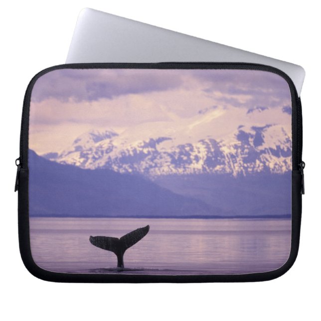 Nordamerika, USA, Alaska, Inside Passage. Laptop Sleeve (Framsidan)