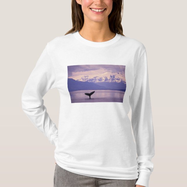 Nordamerika, USA, Alaska, Inside Passage. Tee Shirt (Framsida)