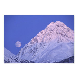 Nordamerika, USA, Alaska, Knik River, Fototryck
