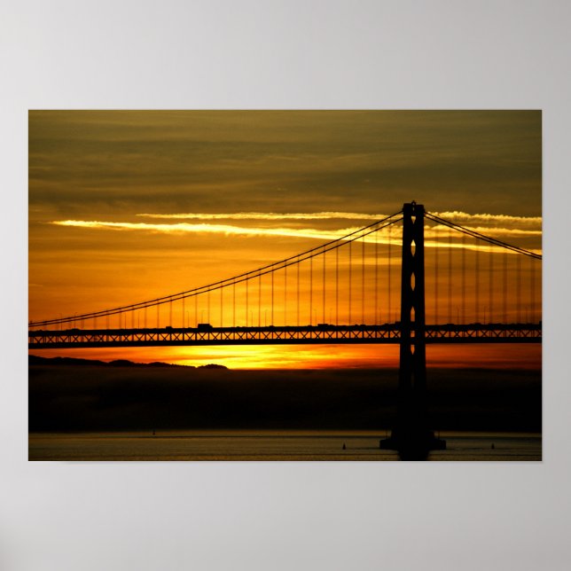 Nordamerika, USA, Kalifornien, San Francisco. 3 Poster (Framsidan)