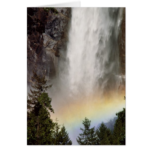 Nordamerika, USA, Kalifornien, Yosemite Hälsningskort (Framsidan)