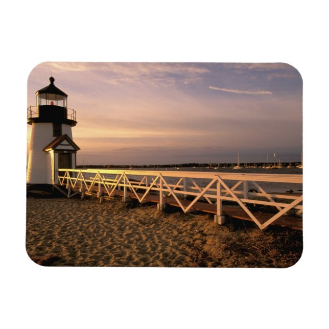 Nordamerika, USA, Massachusetts, Nantucket 3 Magnet (Horisontell)