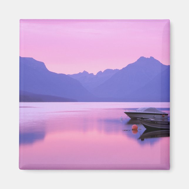 Nordamerika, USA, Montana, Glacier National 2 Magnet (Framsidan)