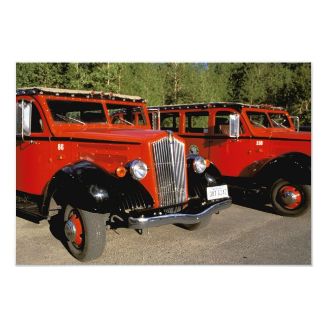 Nordamerika, USA, Montana. Klassisk 1934 Ford Fototryck (Framsidan)