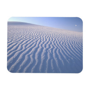 Nordamerika, USA, New Mexico, Vita sanddyner Magnet