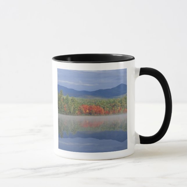 Nordamerika, USA, NH, Höstreflektioner i Mugg (Höger)