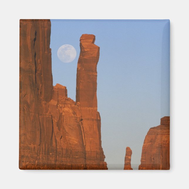 Nordamerika, USA, Utah, Monument Valley, 2 Magnet (Framsidan)