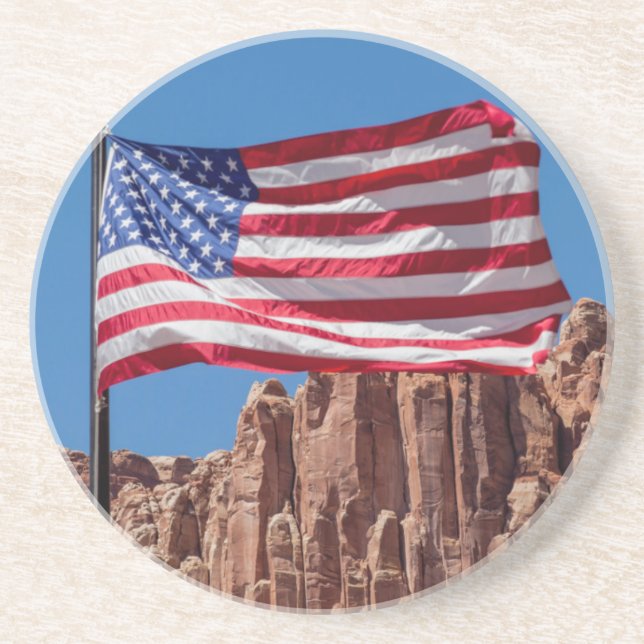 Nordamerika, USA, Utah, Torrey, Capitol Reef Underlägg Sandsten (Framsidan)