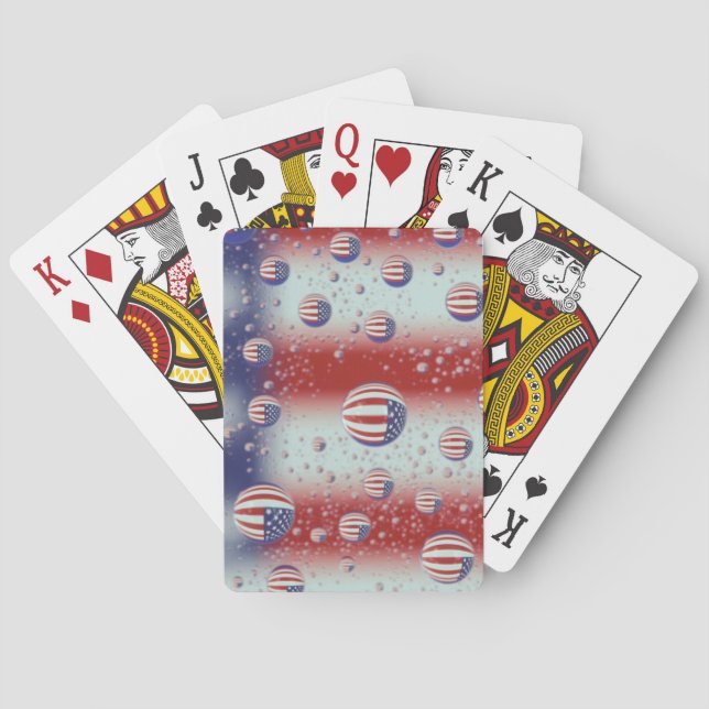 Nordamerika USA, WA, Redmond, U.S. flagga Kortlek (Baksidan)