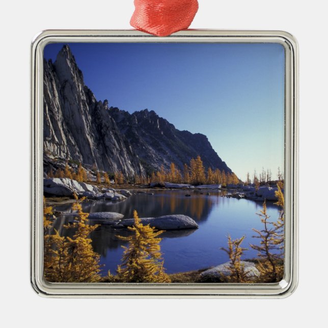 Nordamerika, USA, Washington, Enchantment Julgransprydnad Metall (Framsidan)