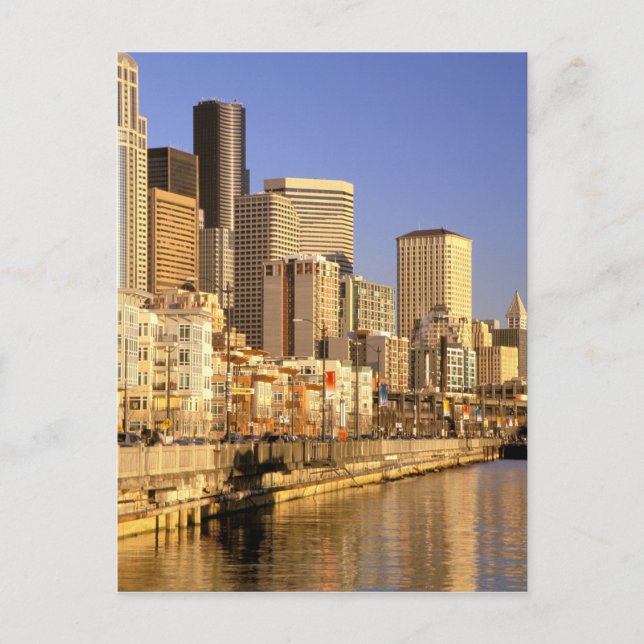 Nordamerika, USA, Washington State, Seattle. 4 Vykort (Framsida)