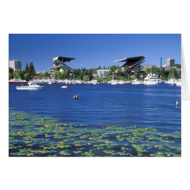 Nordamerika, USA, Washington State, Seattle, Hälsningskort (Framsidan Horizontal)