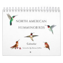 Nordamerikansk Hummingbird-kalender