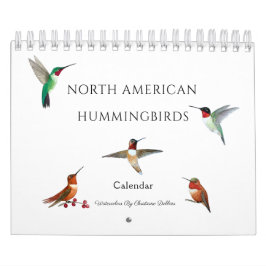 Nordamerikansk Hummingbird-kalender Kalender