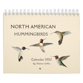 Nordamerikansk Hummingbird-kalender Kalender