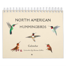 Nordamerikansk Hummingbird-kalender