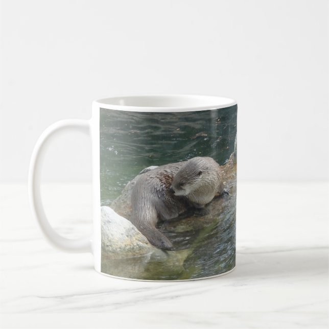 Nordamerikanska floden Otter #2 Mugg (Vänster)