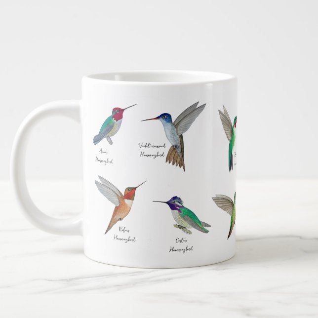 Nordamerikanska Hummingbird Jumbo Mugg (Vänster)