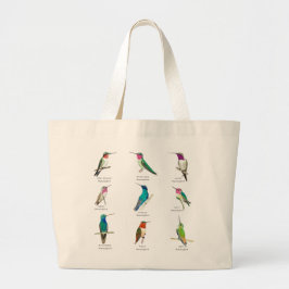 Nordamerikanska Hummingbird Jumbo Tygkasse