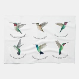 Nordamerikanska Hummingbird Kökshandduk