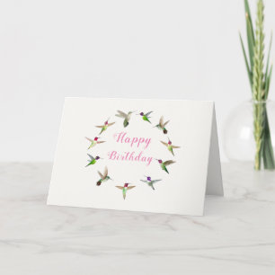Nordamerikanska Hummingbird Kort
