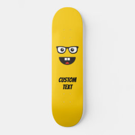 Nördansikte Mini Skateboard Bräda 18,5 Cm