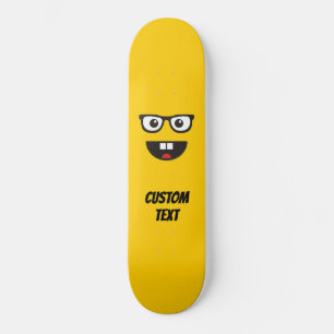 Nördansikte Mini Skateboard Bräda 18,5 Cm
