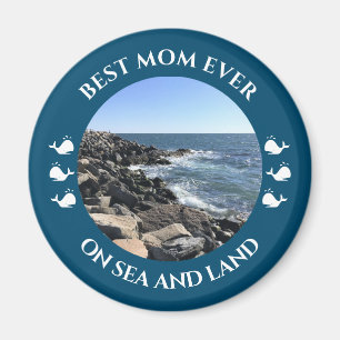 Nordatlantens västra del, Mamma, Vinkara havsblått Magnet
