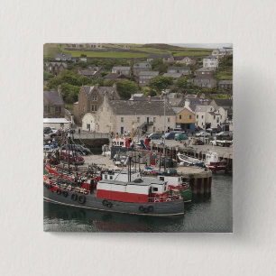 Nordatlantisk hamn i Stromness Knapp