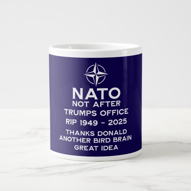 Nordatlantiska fördraget jumbo mugg (Framsidan)