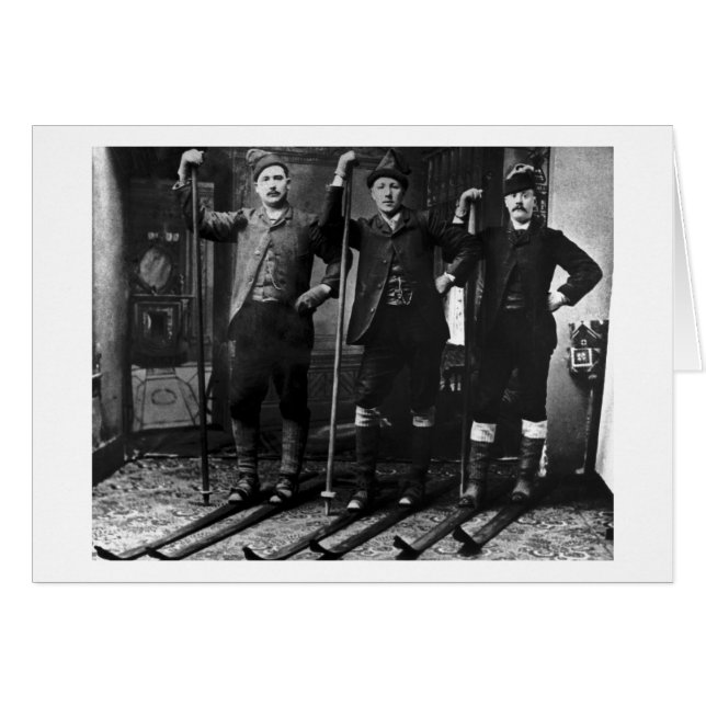 Nordbon skidar klubben hälsningskort (Framsidan Horizontal)