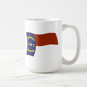 Nordcarolina Flagga Mugg