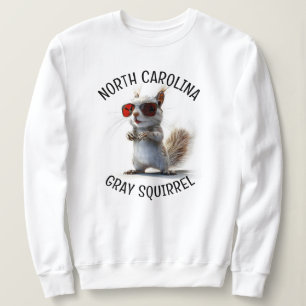 Nordcarolina grå ekorre t shirt