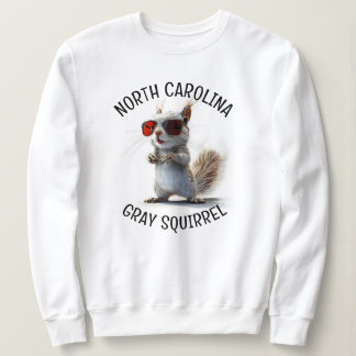 Nordcarolina grå ekorre t shirt