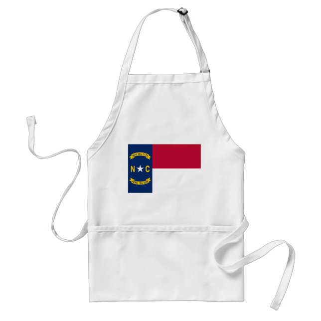 Nordcarolina statliga flagga förkläde (Framsidan)