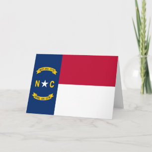 Nordcarolinsk flagga, Flagga för North Carolina Kort
