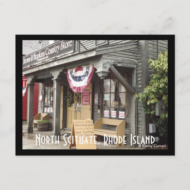 Nordcituat,Rhode island Vykort (Framsida)