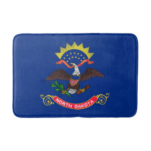 Norddakotas statsflagga badrumsmatta