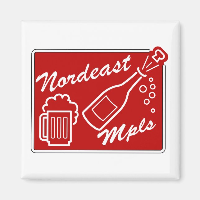 Nordeast Minneapolis Magnet (Framsidan)